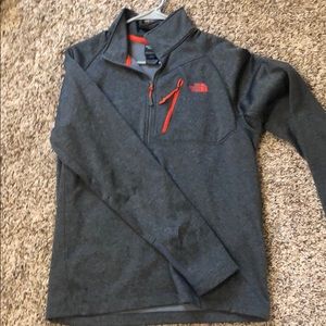 Gray North Face Jacket
